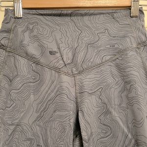 North Face midweight legging with a fun, unique design
